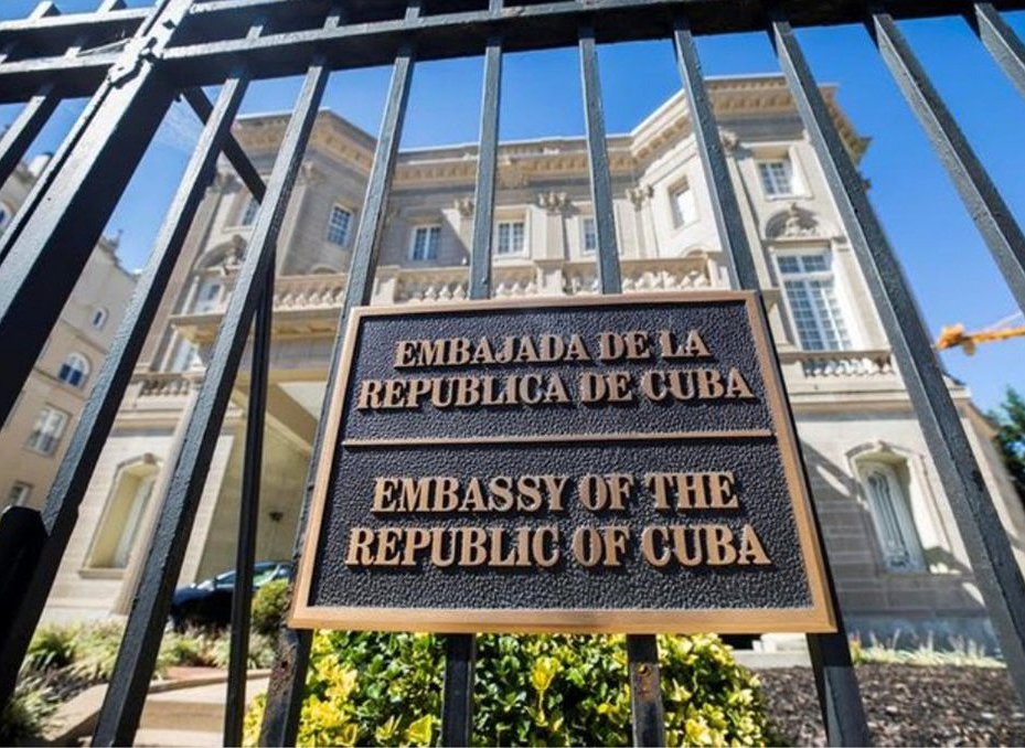 Condenamos el ataque terrorista contra la Embajada de Cuba en EEUU