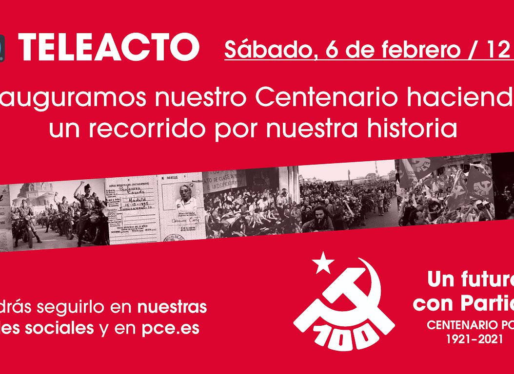 Acto inaugural del Centenario del PCE