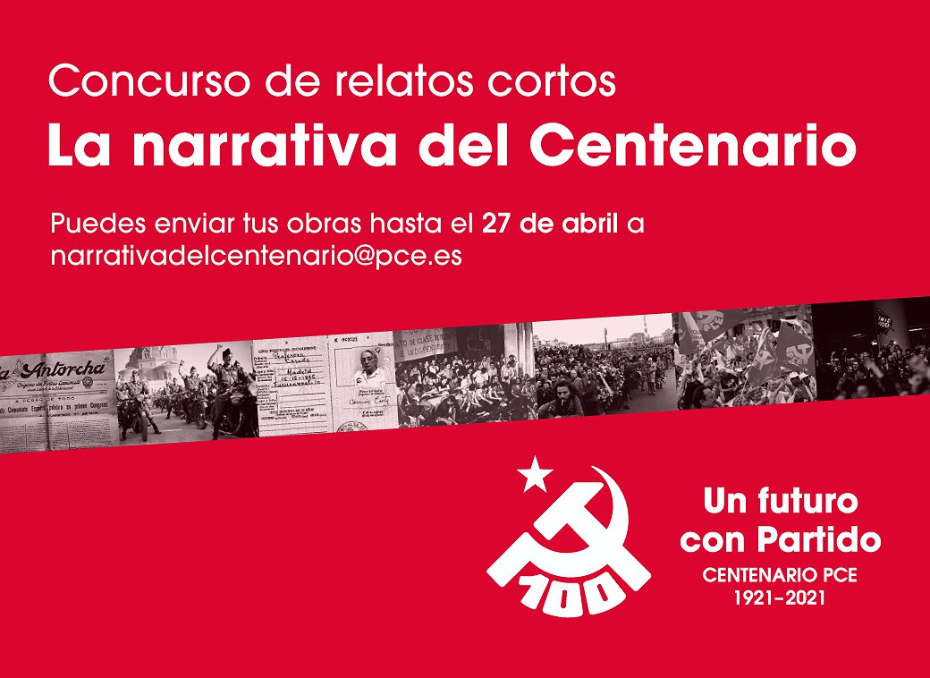 Convocamos el concurso de relatos cortos del Centenario