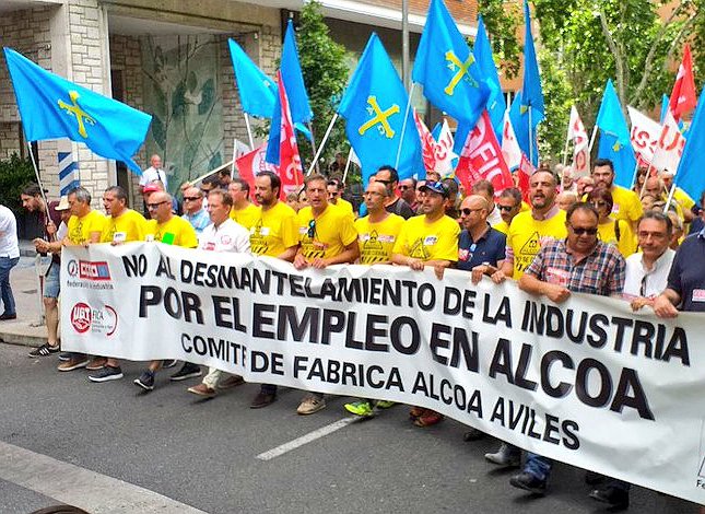 Nos unimos a la preocupación por la venta del 74% de la antigua Alcoa a una empresa rechazada anteriormente