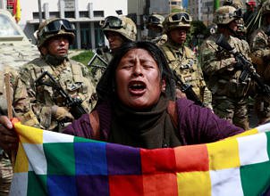 Sigue la violencia fascista en Bolivia: ¡solidaridad ante el golpe!
