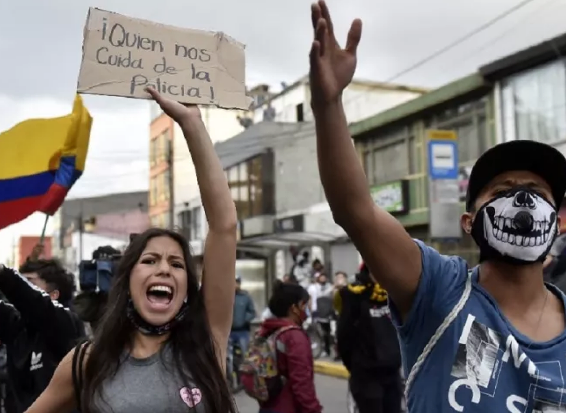 [Colombia] Condenamos la represión de las protestas por el asesinato de Javier Ordónez a manos de la policía