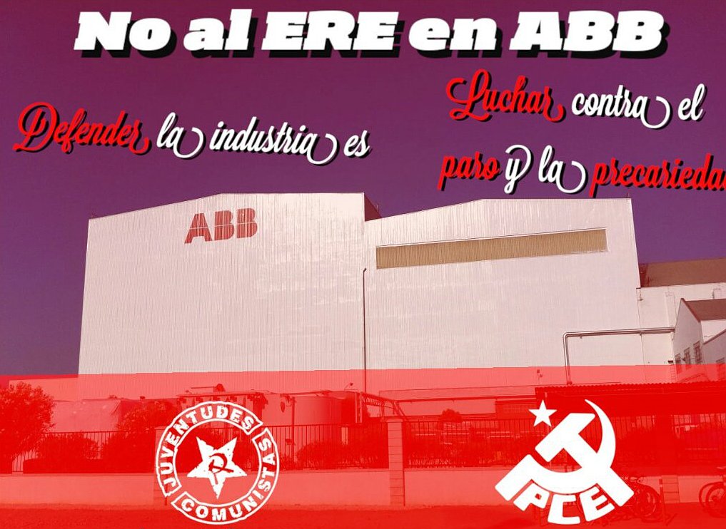 Acabemos con el ERE eterno en nuestra industria: ¡ni un empleo menos en ABB!