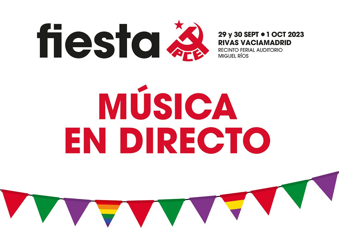 Fiesta PCE 2023 - CONCIERTOS