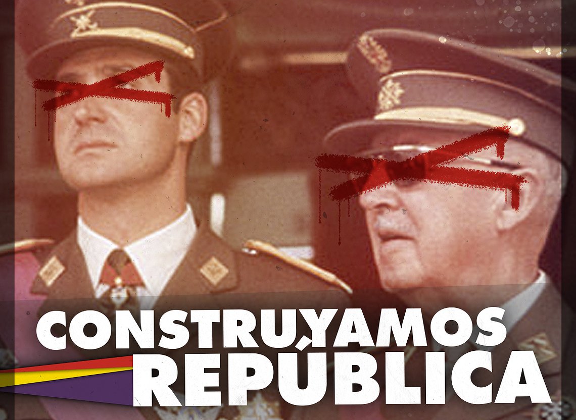 Ante la campaña de blanqueamiento de Juan Carlos Borbón: ¡no nos engañan!