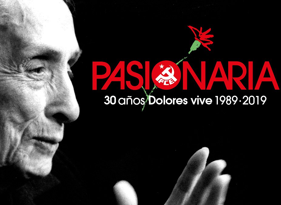 Homenaje a Dolores Ibárruri en el 30 Aniversario de su muerte