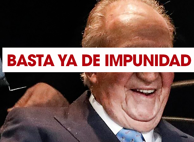 Demandamos a la justicia española en Estrasburgo por vulneración de derechos al no investigar a Juan Carlos I