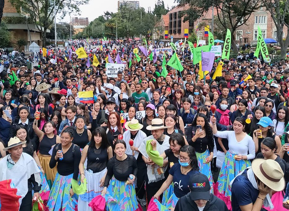 Nuestra solidaridad con el pueblo colombiano: condenamos el plan para un golpe blando
