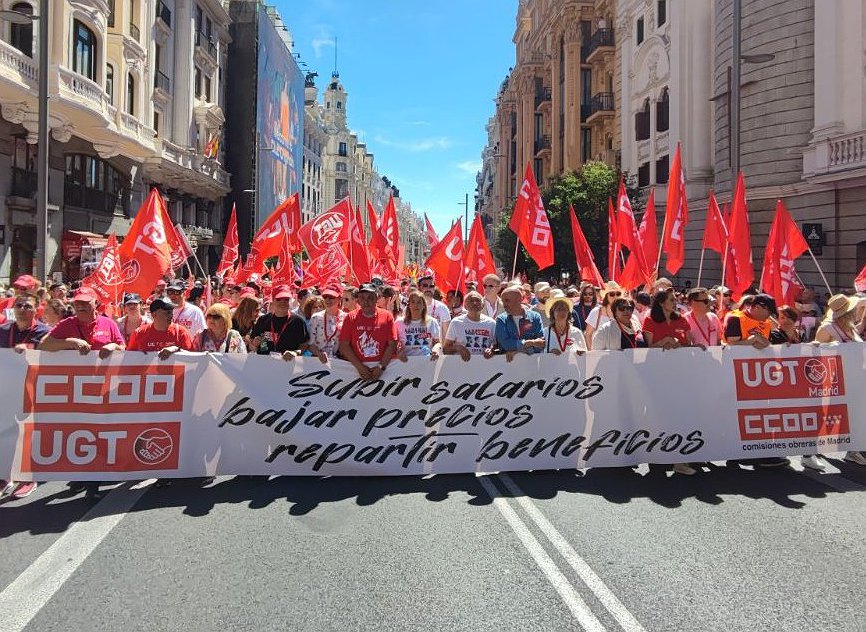 Por una subida justa del SMI y el reforzamiento del sindicalismo de clase