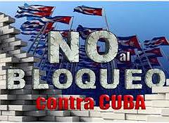 No a la aplicación del Título III de la Ley Helms-Burton de EEUU contra Cuba: ¡NO al bloqueo!