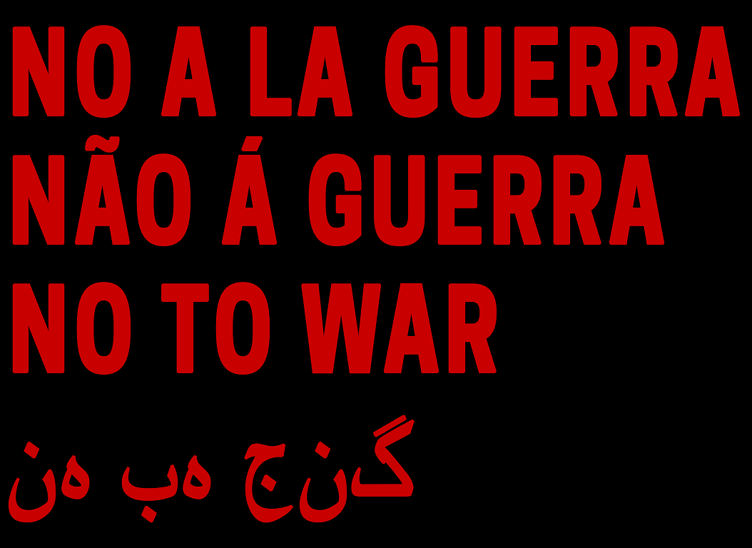 Declaración conjunta - Urge detener una guerra que nunca tendría que haber empezado.