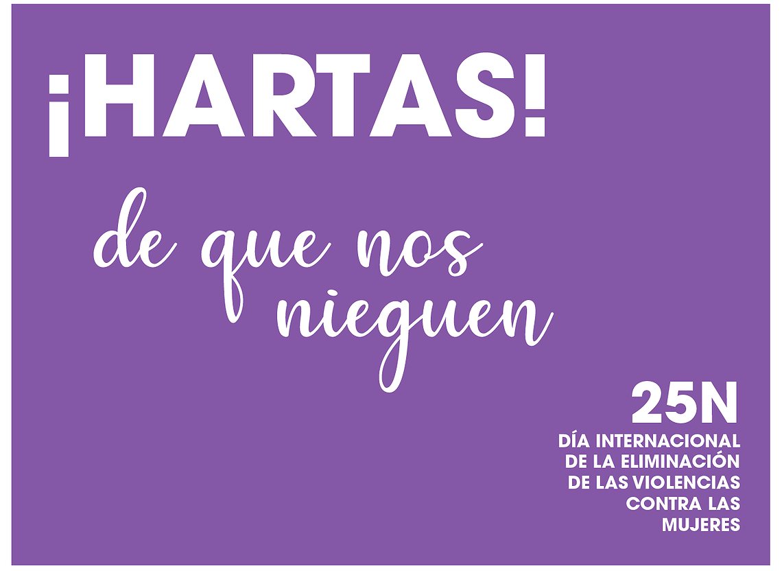 ¡Hartas de que nos nieguen! I Manifiesto del PCE ante el 25N