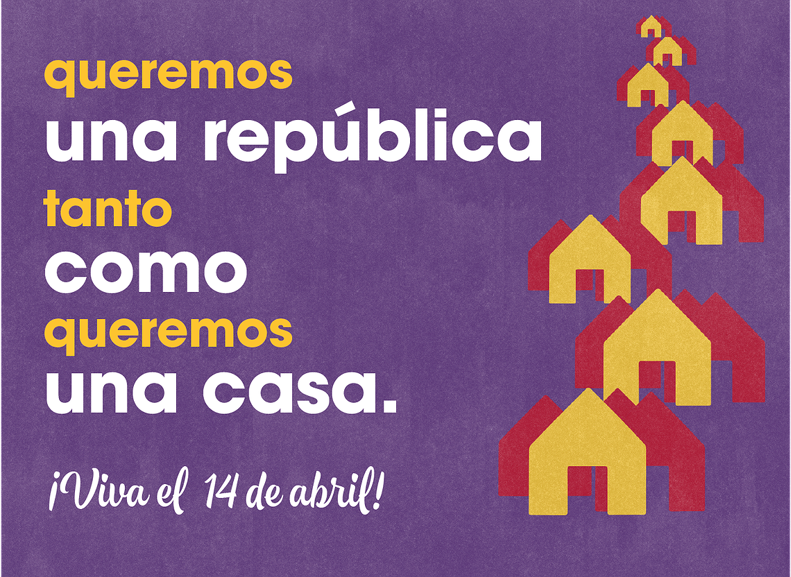 Por una república que garantice paz, empleo digno, servicios públicos y derecho a la vivienda.