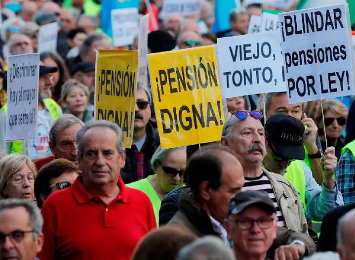 En defensa del Sistema Público de Pensiones. Por unas pensiones dignas. En defensa del Estado Social.