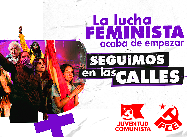 La lucha feminista acaba de empezar. ¡Seguimos en las calles!